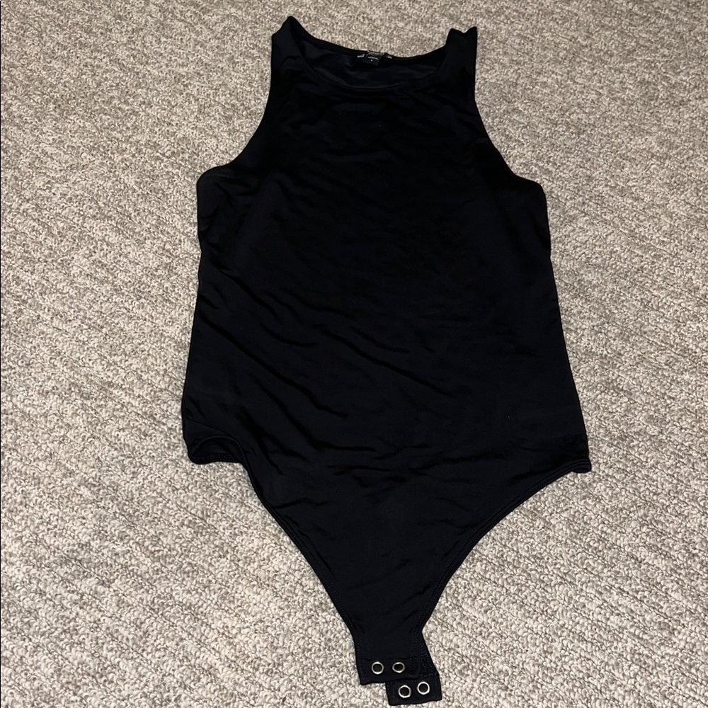 Express Black Body Contour Shirt